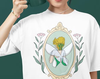 Disney Tinkerbell Floral Mirror Shirt, Disney Princess Tinkerbell Shirt,  Disneyland Girls Trip, Disney Tinker Bell Sweatshirt, Fairy Magic