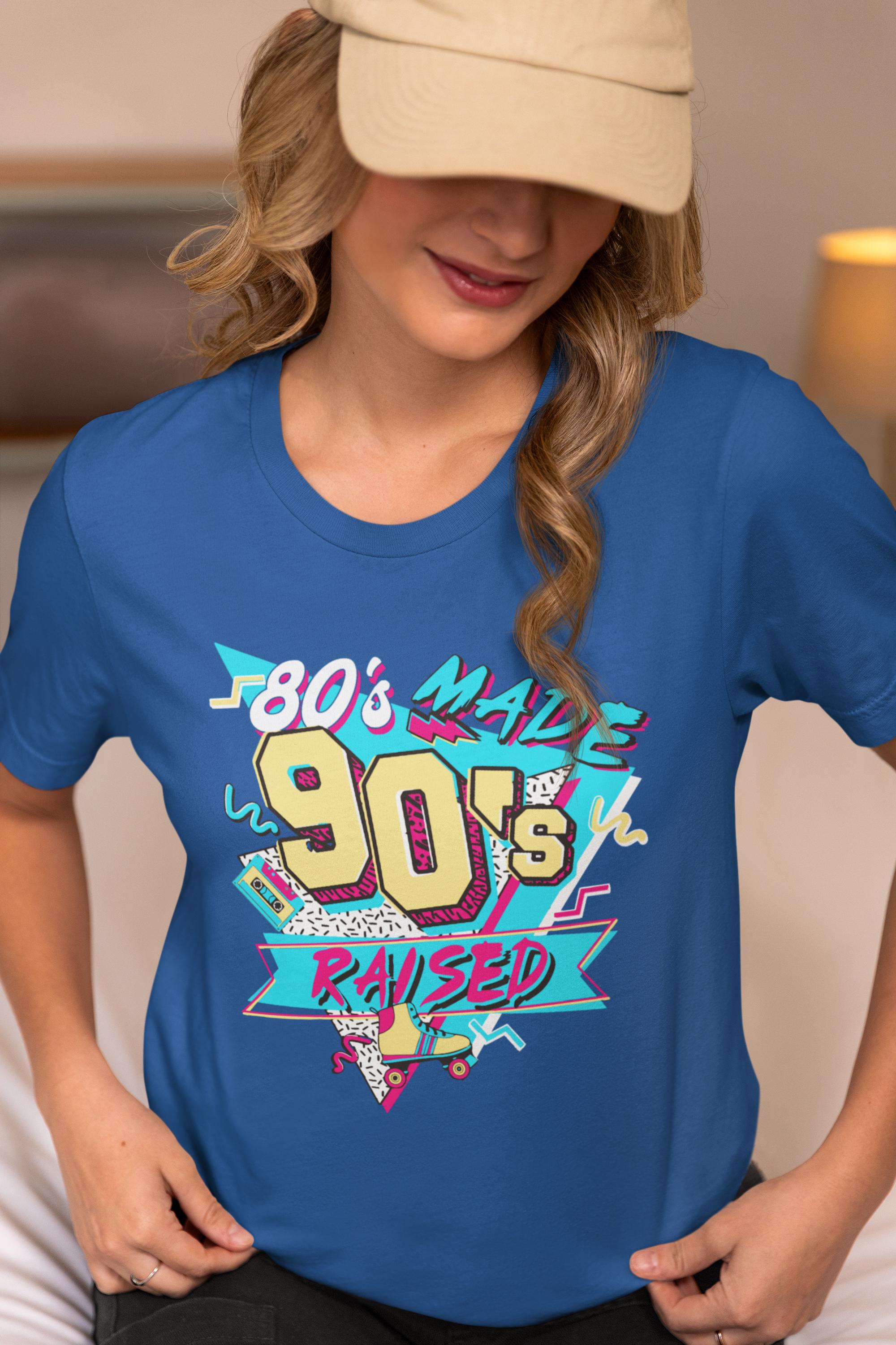 Vintage 80s Made 90s Raised Style Shirt - Etsy