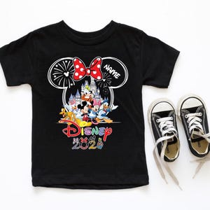 Disney Family Vacation Shirts 2026, Custom Disney Shirts, Mickey Minnie Shirts, Matching Disney Trip Tees, Disney World T-shirts, Disneyland image 2