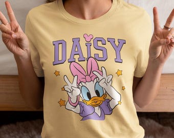 Daisy Duck Shirt, Vintage Daisy Duck Shirt, Disney Vacation Shirt, Disneyland Daisy Shirt, Magic Kingdom Shirt, Daisy Collage Tee