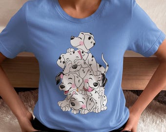 Disney 101 Dalmatians Shirt, 101 Dalmatians Family Shirt, Disney Dogs Shirt, Animal Lover Dog Shirt, Disney Dog Mom Birthday Gift
