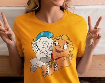 Disney Baby Hercules And Pegasus Shirt, Hercules Disney T-shirt, Disneyland Family Trip, World, Magic Kingdom, Pegasus and Hercules Shirt