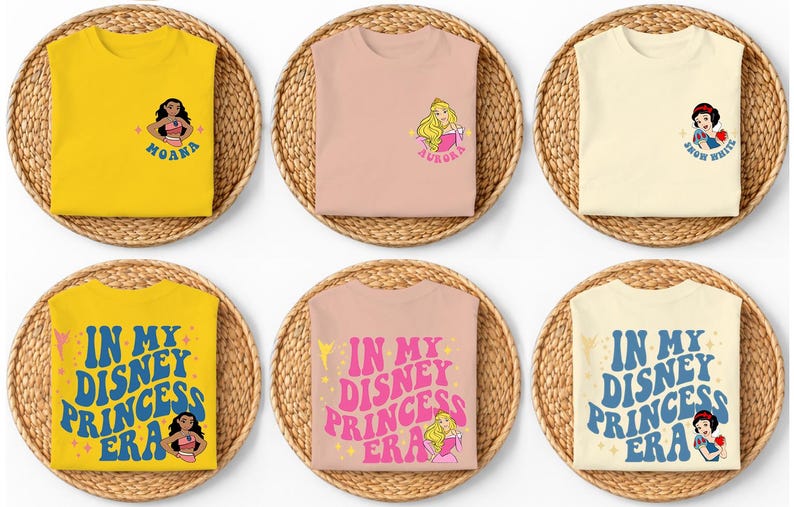 In My Disney Princess Era Kids Shirt, Disney Princess Toddler Tee, Princess Squad Baby, Disney Girls Trip Shirt, Disney World Youth Tee afbeelding 3