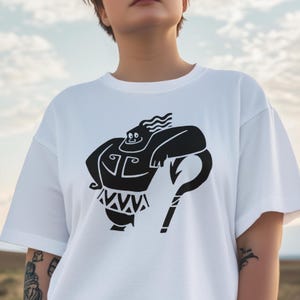 Disney Funny Maui Tattoo Shirt, Moana Dad Shirt, Disney Father&#39;s Day Gift, Disney Shirts for Men, Polynesian Shirt, Demi Dad Tee