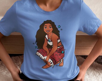 Disney Moana Shirt, Disney Moana 2 Movie Sweatshirt, Moana Birthday Shirt, Princess Moana Tee, Disney Princess Tee, Retro Moana Maui Shirts