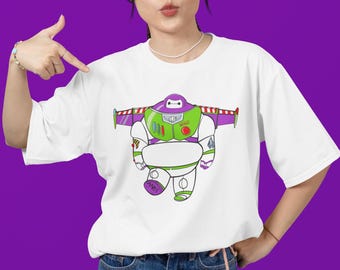 Disney Big Hero 6 Shirt, Baymax Lightyear Outfits Shirt, Buzz Lightyear Toy Story, Disneyland Family Vacation Shirt, Disney Baymax Shirt