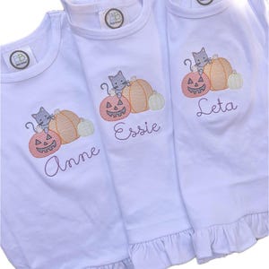 Custom Embroidered Halloween Shirt