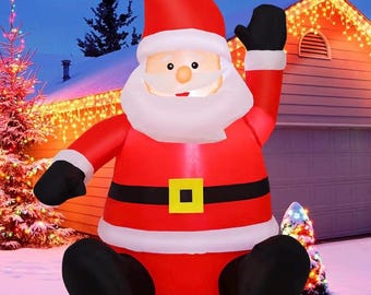 8フィートのクリスマスインフレータブルデコレーション、強力な送風機