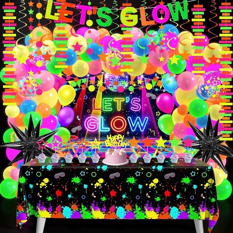 Glow In The Dark Backdrop