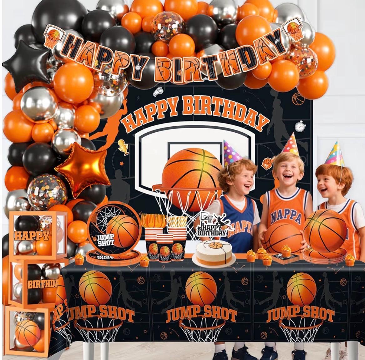 36 Stück Basketball-Party-Dekoration – Pappteller Im Basketball-Design – Einweg-Servierboote (20,1 X 14,5 Cm) Für Snacks & Fast Food