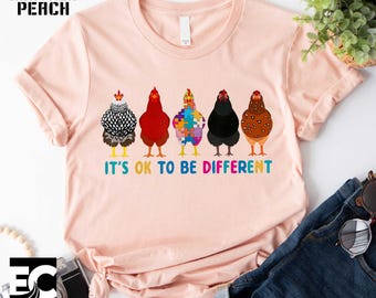 It's Okay To Be Different T-Shirt, Autism Awareness Sweater, Teacher Autism Shirt, The Good Egg Sweatshirt, Positive T-Shirt, Gift for Her
