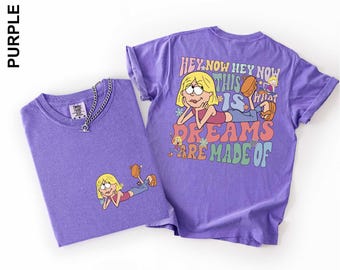 Comfort Colors Lizzie McGuire Shirt, This Is What Dreams Are Made Of Tee, Y2K Disney Nostalgia Top, Disney Vacation Outfit, Girls Trip Shirt