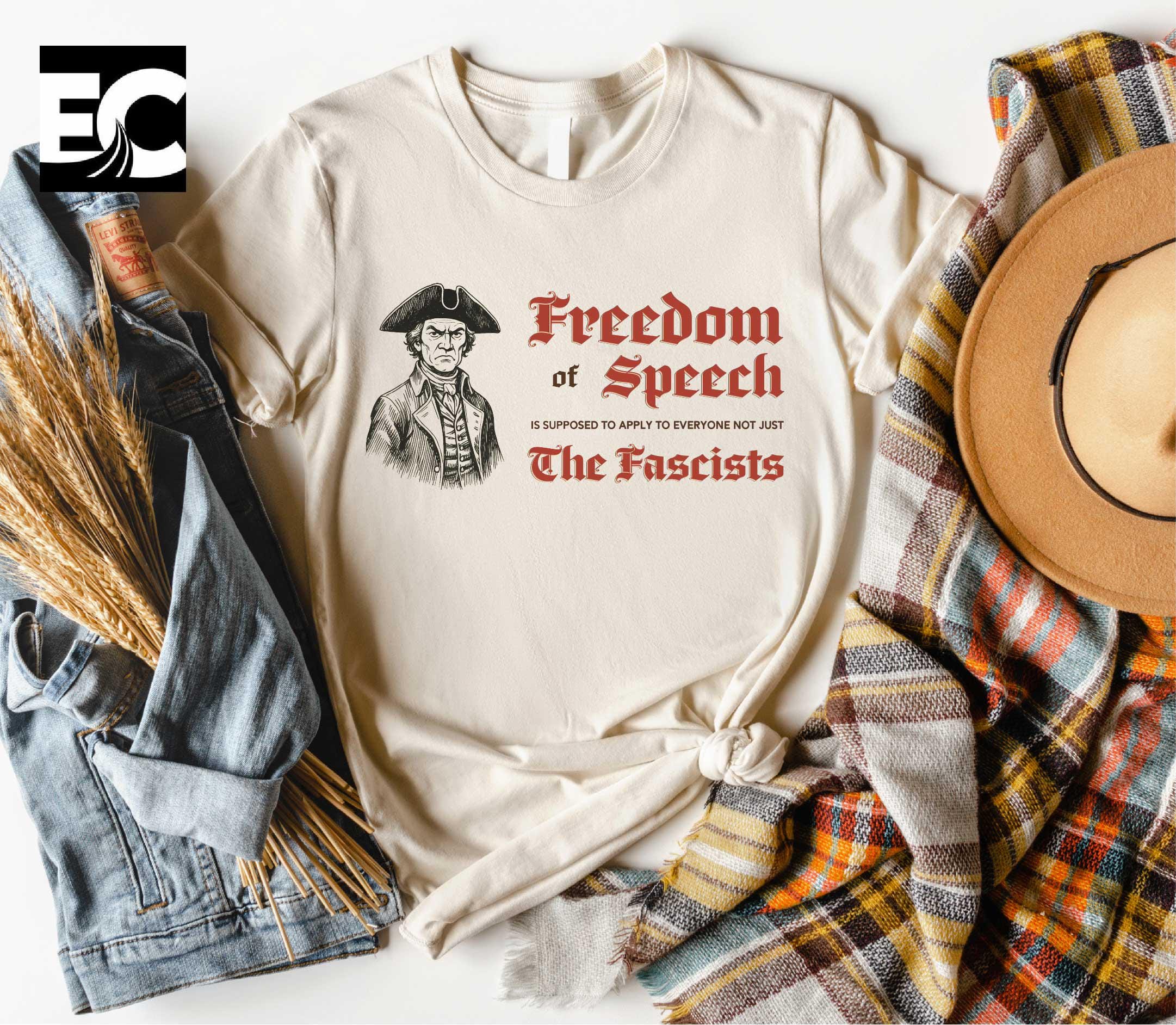 Free Speech Tee Shirt - Etsy