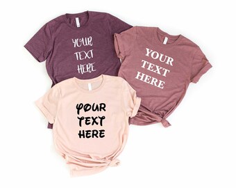 Custom Text Shirt, Personalized Shirt, Custom Logo Shirt, Custom Tee, Personalized Text, Custom Name Shirt, Create Your Shirt