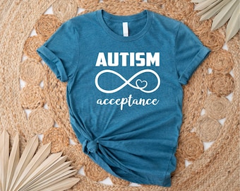 Autism T-Shirt, Special Ed Teacher, Social Worker Mom Gift, Autism Acceptance Awareness Disability ,Therapist Autism Acceptance, Autism Gift
