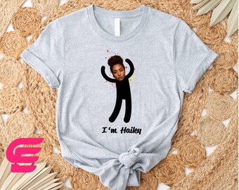 Custom Birthday Shirt, Custom Stick Figures Shirt, Custom Photo Shirt, Birthday Photo Shirt, Birthday Party Shirt, Personalized Shirt