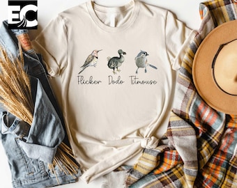 Anti Trump Subtle FDT Shirt, Bird T-Shirt, Subtle Political Activist Shirt, Anti MAGA Tee, Protest Shirt, Bird Watcher Tee, Liberal Gifts