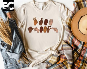 F*ck Trump Sign Language T-Shirt, Subtle Anti Trump Shirt, ASL Fuck Trump Tee, Resist Sweatshirt, Anti MAGA Sweater, Activist Feminist Shirt