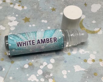 Perfume Ámbar Blanco: Almizcle Ámbar Ligero, Cremoso, Suave, Dulce y Seductor