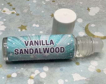 Perfume de vainilla y sándalo: mezcla de colonia unisex terrosa y suave
