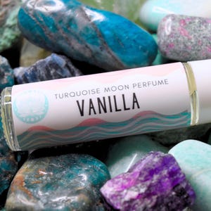 Vanilla Perfume - Handmade Sultry Sweet Vanilla Scented Roller Body Oil