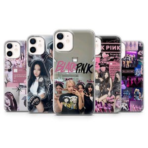 BlackPink Handyhülle K-Pop Girl Group für iPhone 16, 15, 14, 13, 12, Samsung S24Ultra, S23FE, S22, A15, A14, Pixel 9Pro 8A 7Pro