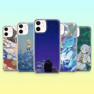 Frieren Handyhülle Sousou no Frieren Stark Abdeckung für iPhone 16, 15, 14, 13, 12, Samsung S25, S24, S23FE, S22, A16, A26, A56, Pixel 9Pro 8A 7