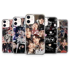 Custodia per telefono Stray Kids SKZ Hyunjin Cover per iPhone 16, 15, 14, 13, 12, Samsung S25, S24, S23FE, S22, A16, A26, A56, Pixel 9Pro, 8A 7
