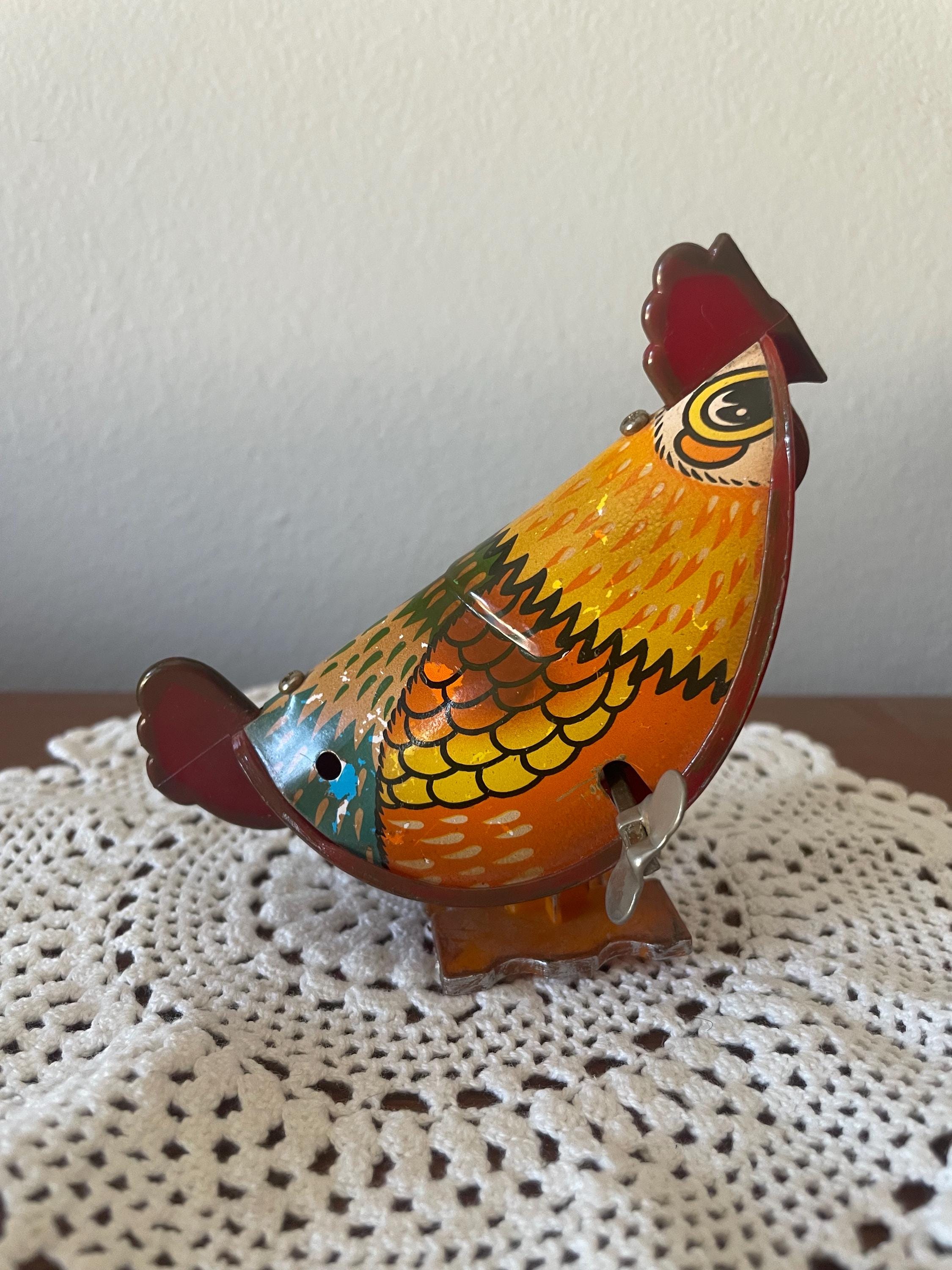 Bird Toy Vintage Wind Up - Etsy