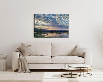 Goldener Sonnenuntergang Landschaft | Kalifornien Himmel Fotografie (Instant Download)