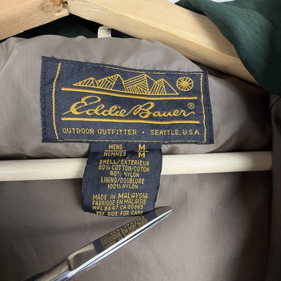 Vintage Eddie Bauer Field Jacket: 80s-90s Hooded Utility Parka