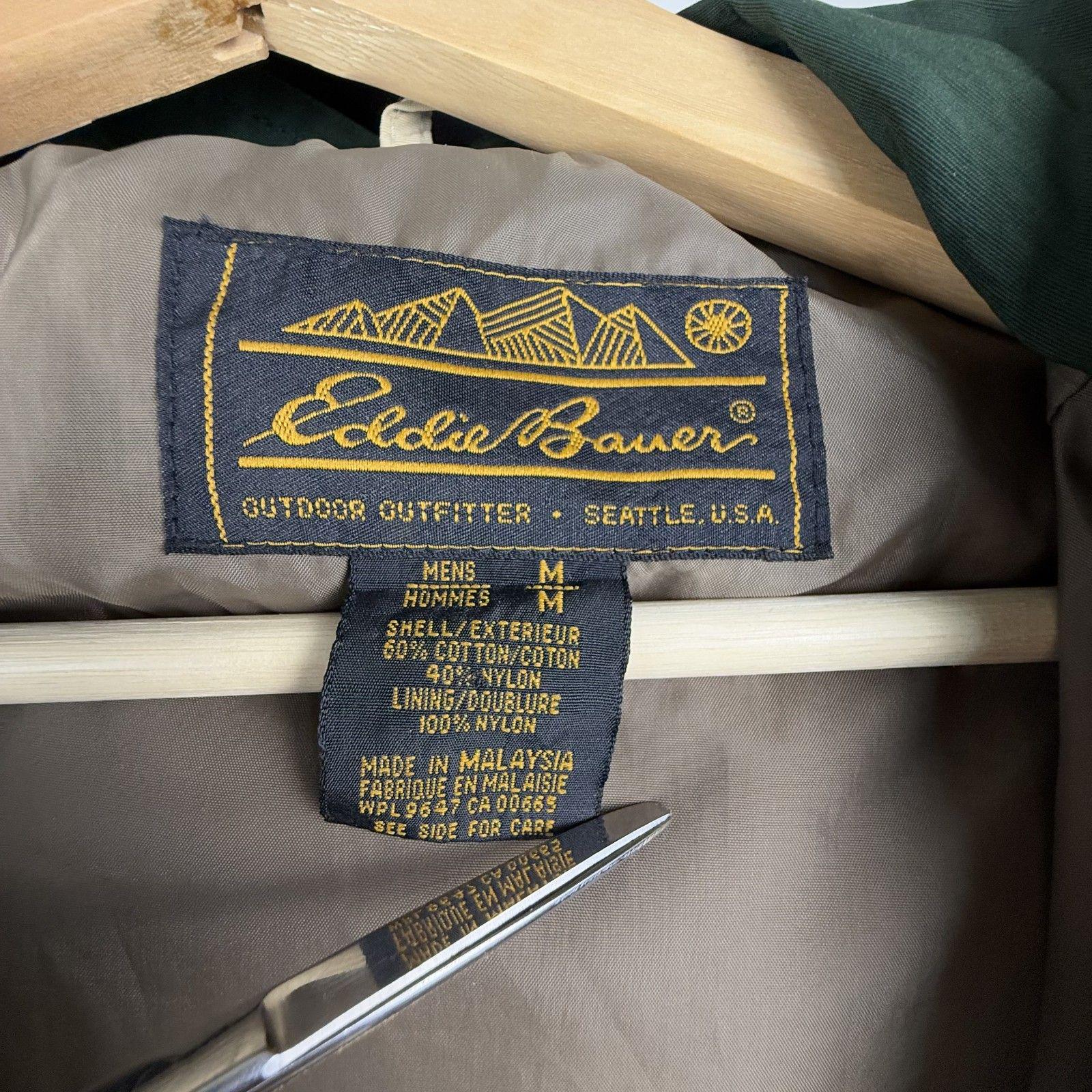 80's 〜90's Eddie Bauer field jacket Vintage Eddie Bauer Field Jacket: 80s-90s Hooded Utility Parka