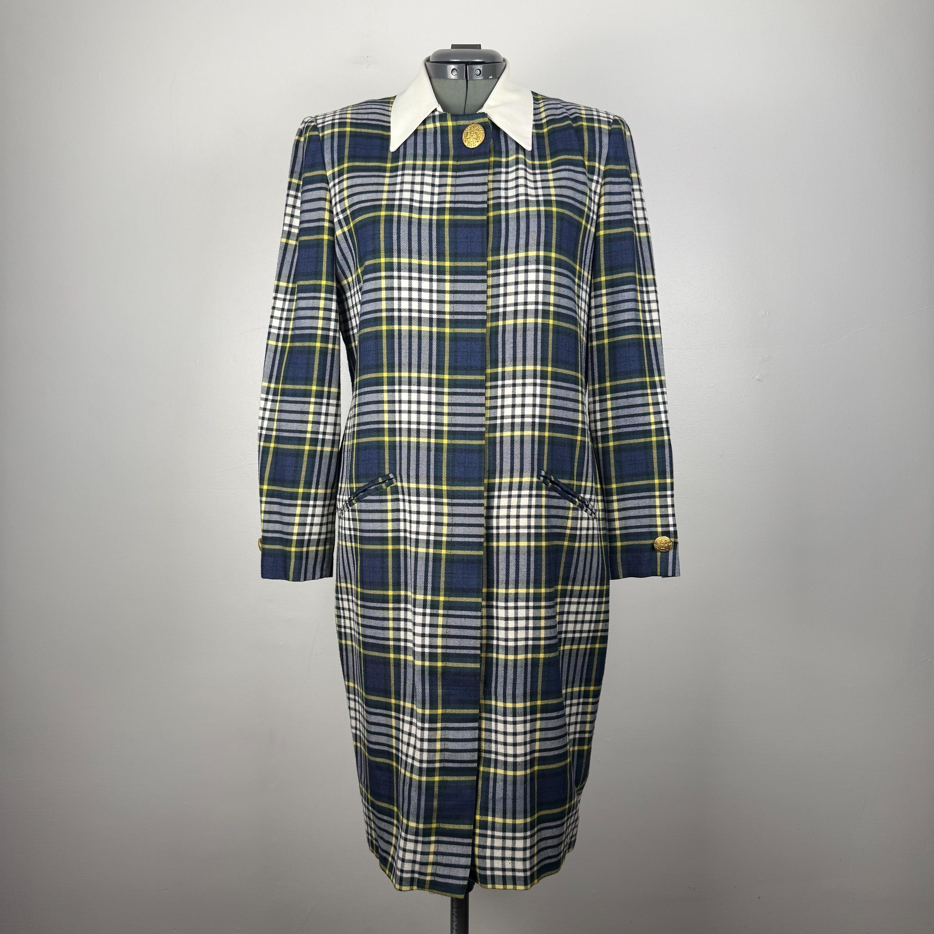 80s Long Coat - Etsy