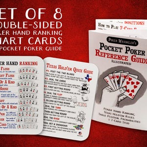 Poker Hand Ranking Chart Cards & Texas Hold&#39;em Guide