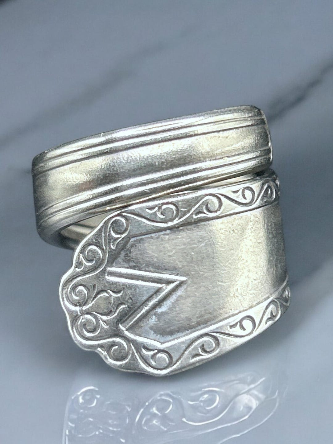 Handmade Spoon Ring: 1937 