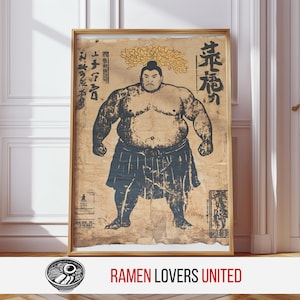油絵　相撲　SUMO ヴィンテージ This item is unavailable - Etsy