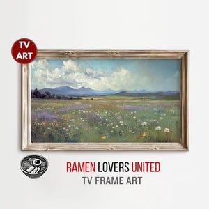 19th Century Meadow Landscape TV Art - Samsung Frame Digital Download