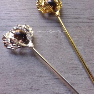 Thistle Hair Stick - Etsy display picture 2