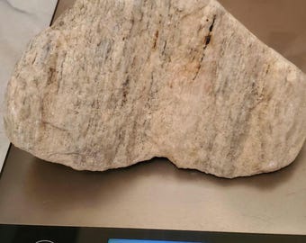 White Marble Metamorphic Rock - 10 Unpolished Mineral Specimens - Measures 1 - 2 Inches On Longest Side - Israel