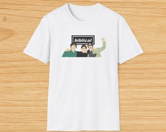 Oasis T-shirt - Biblical With Diego Maradona - Liam Gallagher Noel