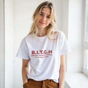 Funny Statement T-shirt for Women | Sarcastic Quote Tee | Cute Graphic Shirt | Trendy Gift for Her | Feminist Tee | Minimalist Aesthetic Top