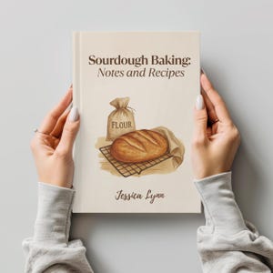Sourdough Journal Sourdough Notes Thank You Gifts Sourdough Lover Sourdough Bread Maker Blank Recipe Book Baker Notes Sourdough Bread Gifts