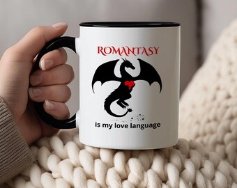 Romantasy Gift Reader Gift For Fantasy Book Lover Fourth Wing Reader Book Club Gift Ideas Spicy Book Mug Romance Reader Mug