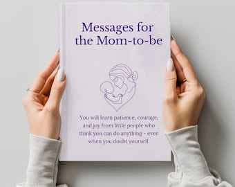 Baby Shower Guest Book Advice For New Mom Expecting Mom Gift Baby Shower Letters Baby Advice Guest Book Alternative Keepsake Memory Book