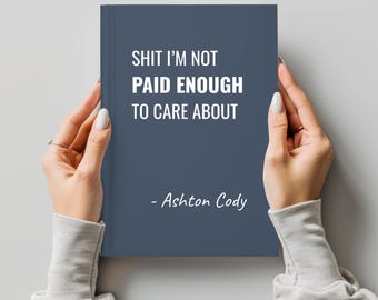 Funny Coworker Gift Meeting Notebook Employee Holiday Gifts Funny Work Journal Office Humor Work Bestie Gift Work Notes Funny Manager Gifts