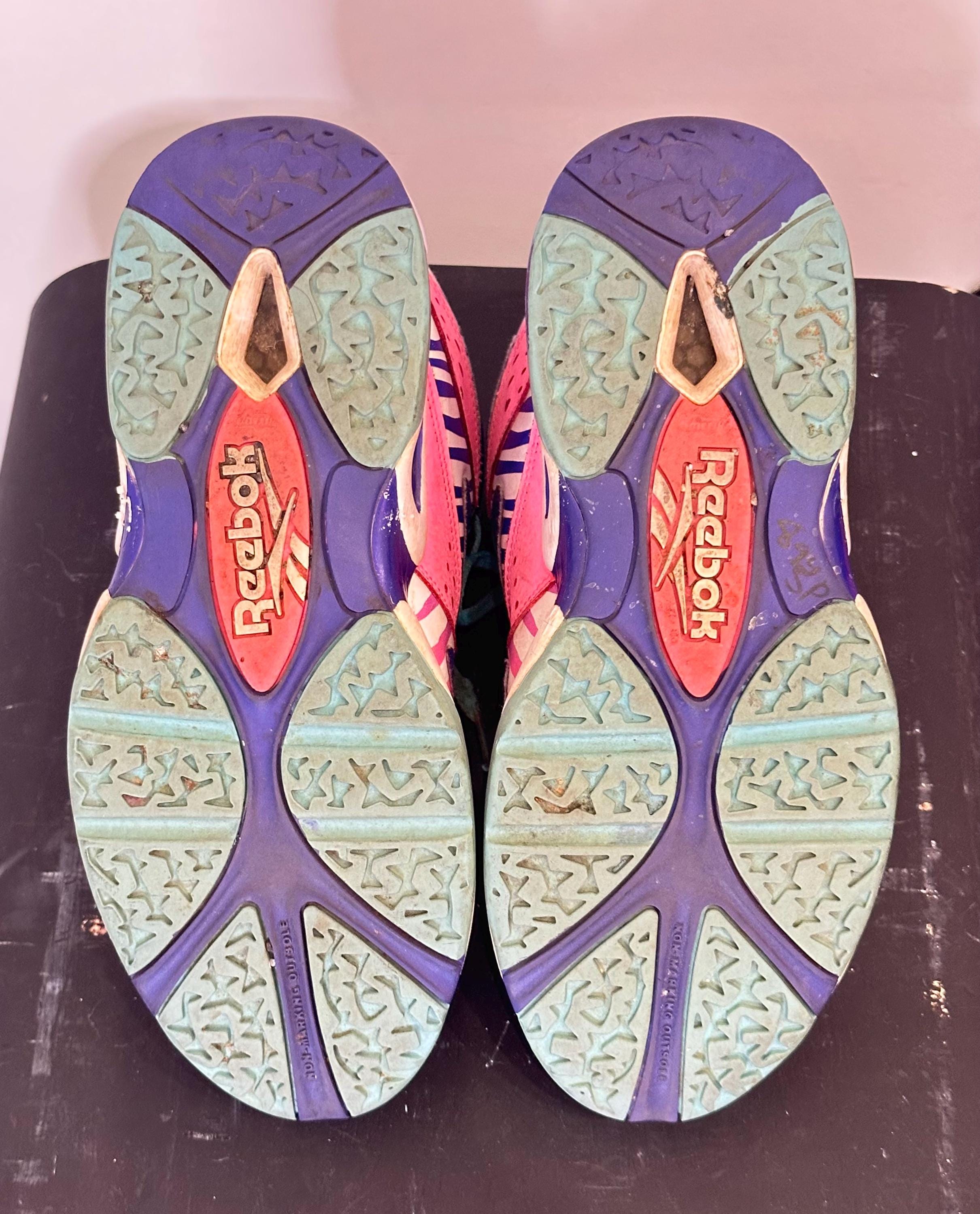 Reebok Kamikaze 1 Zebra Craze Sneakers - Women 7 - Etsy