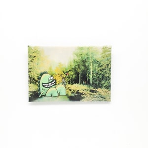 Original Art Magnet - &quot;Cocktail in the Clearing&quot;