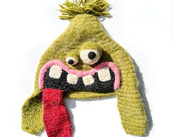 Monster Knit Hat - Fronda! Handknit Winter Hat