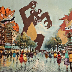 Oh My! 8.5 x 11 Print