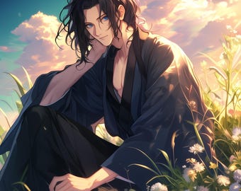 Custom Anime Character Illustration | Manga Style PFP